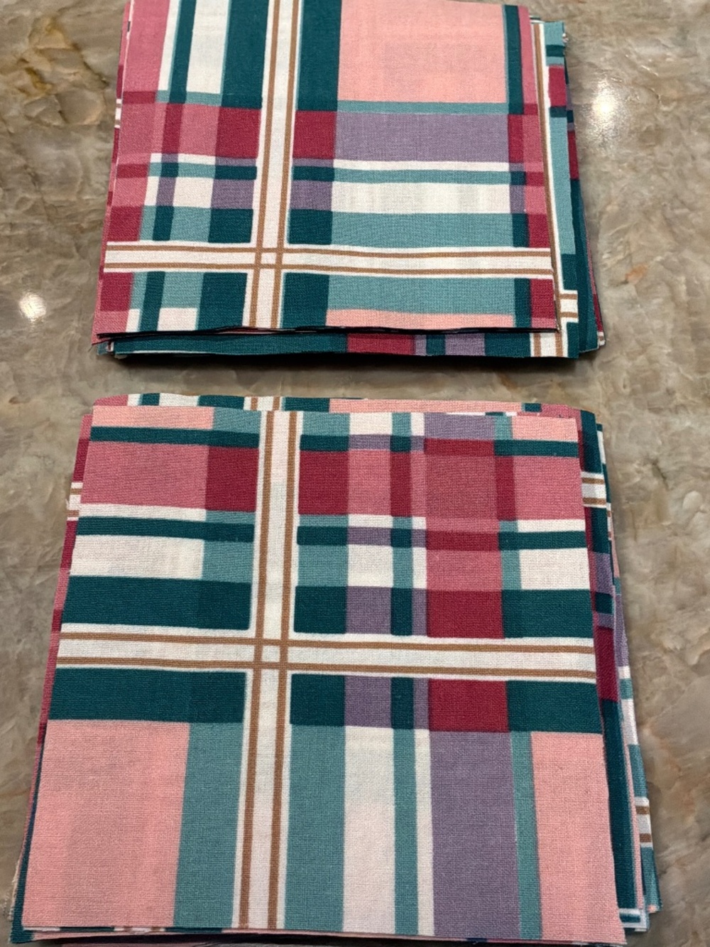 5" Inch Quilt Squares 52 Count